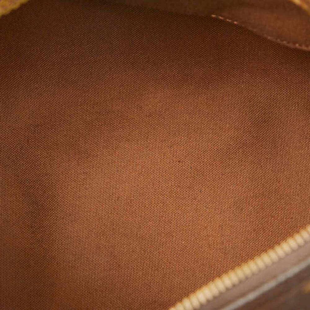 LOUIS VUITTON Brown Monogram Leather Speedy 25 Boston Bag - Picture 9 of 11
